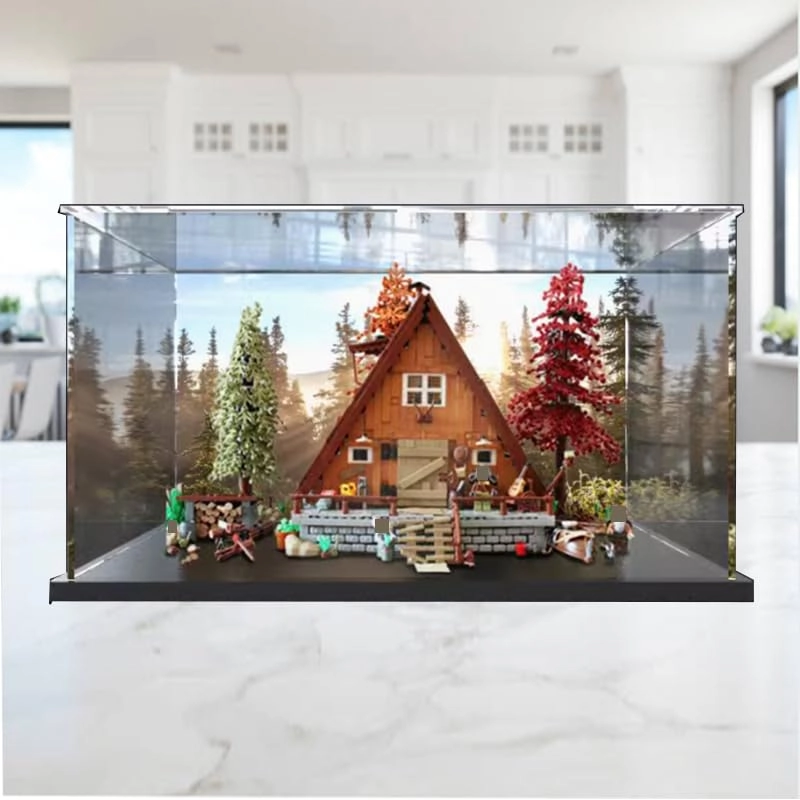 Clear Acrylic Display Case for Lego Ideas 21338