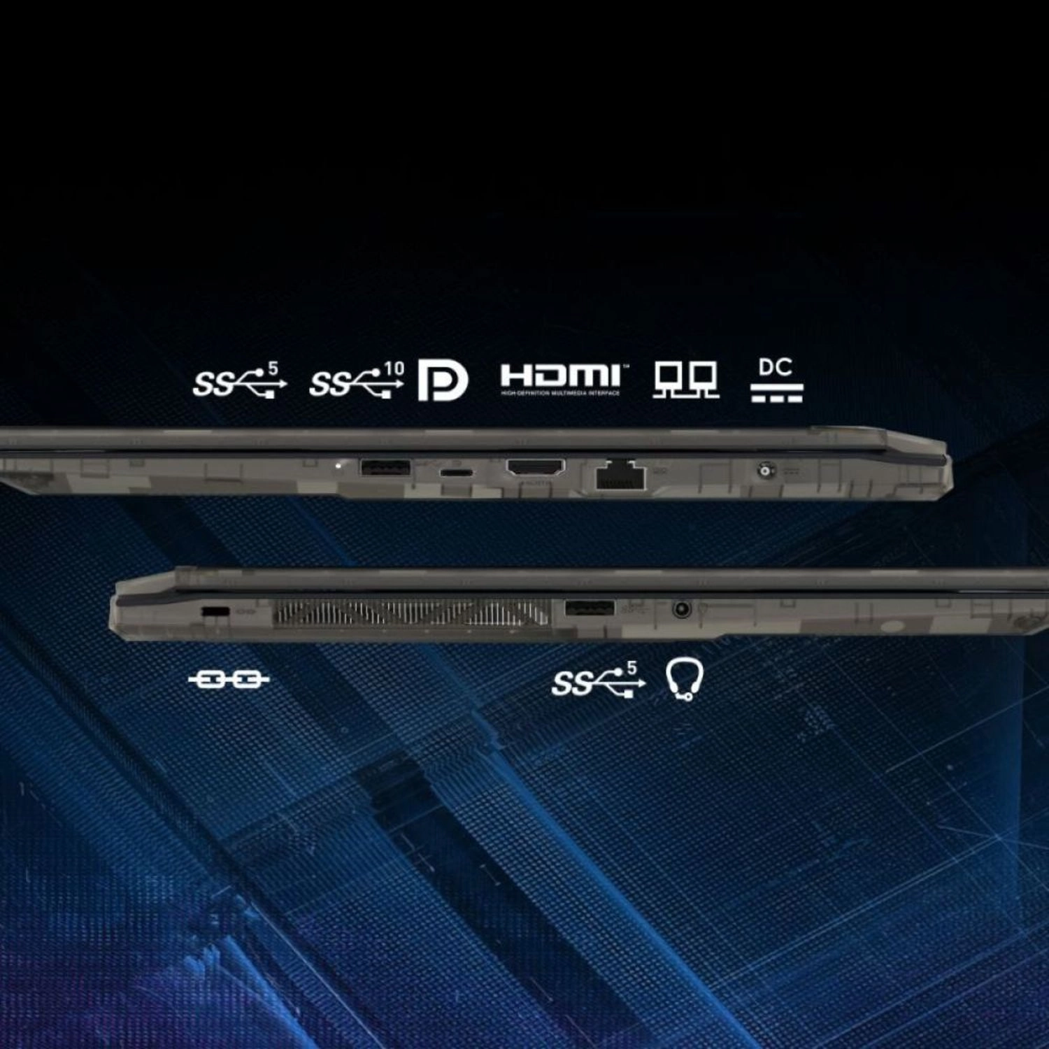 Cyborg 15 A2RVE Cyborg15-9S7-15K111-2030 - 15.6'' Core i7-240H 16GB DDR5 512GB SSD