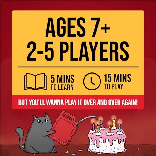 Exploding Kittens: 10th Anniversary Collectible Tin - New Edition