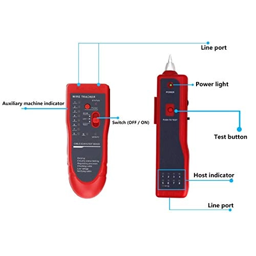 Line Finder - RJ11 RJ45 Multi-frequency pulse