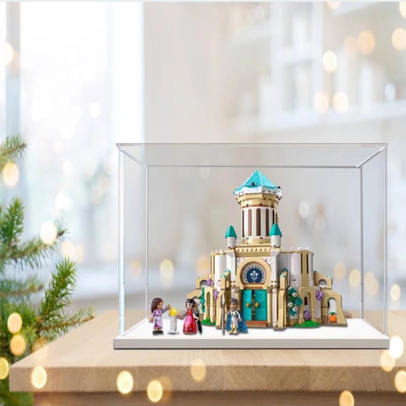 Clear Acrylic Display Case for Lego Disney Wish 43224