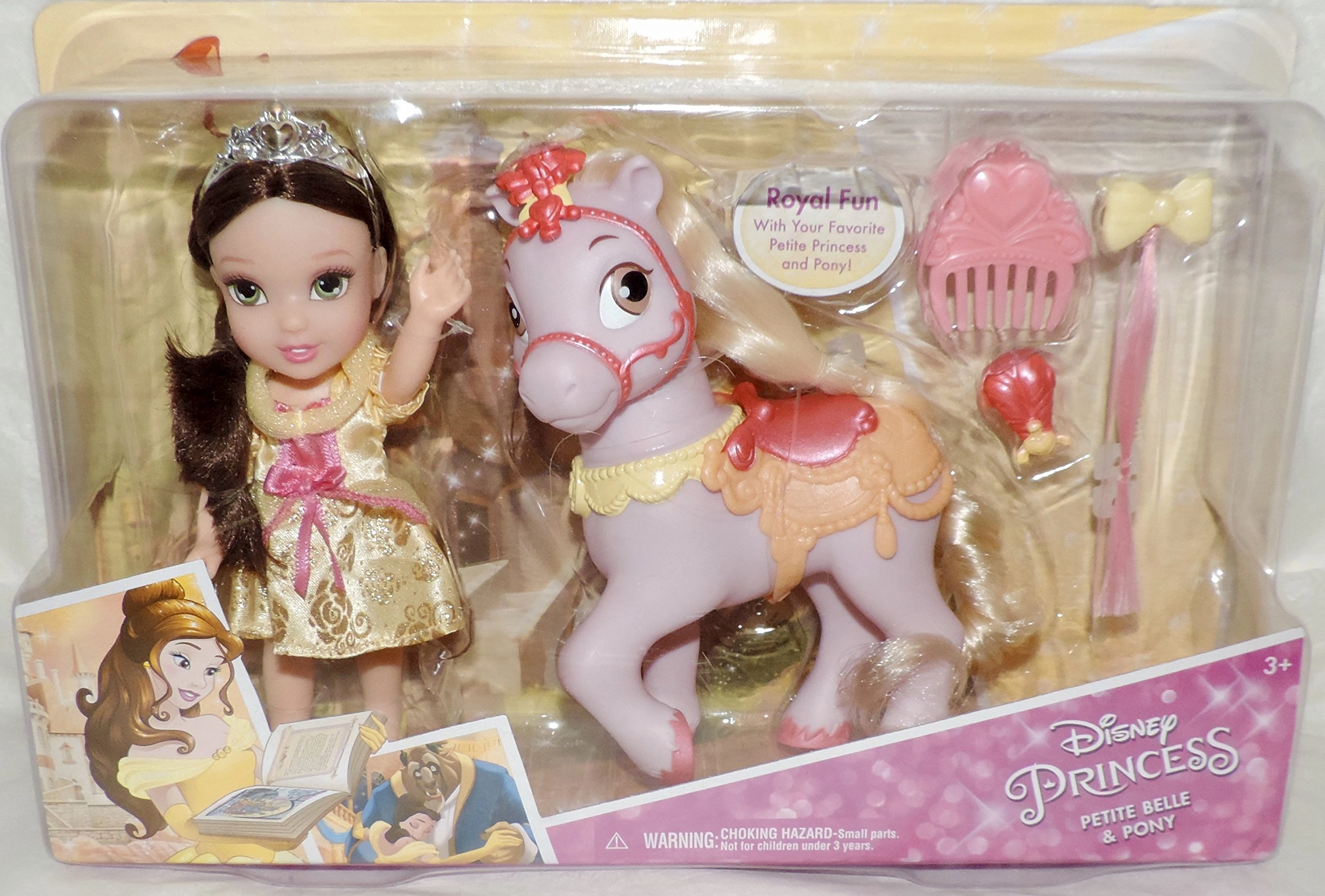Belle Petite Princess Doll - 6.5 inches with Pony