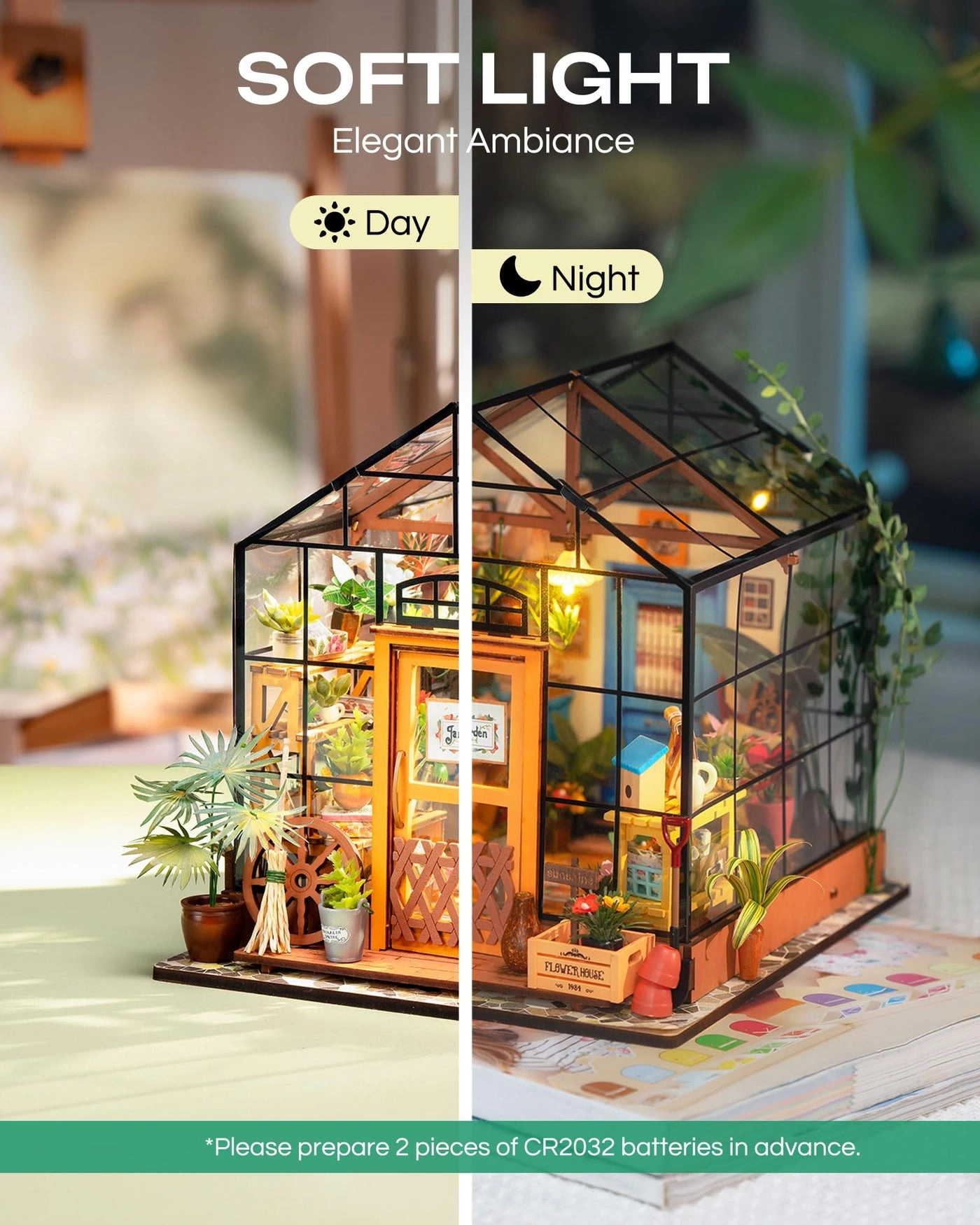 Miniature House Kit - 1/18 LED