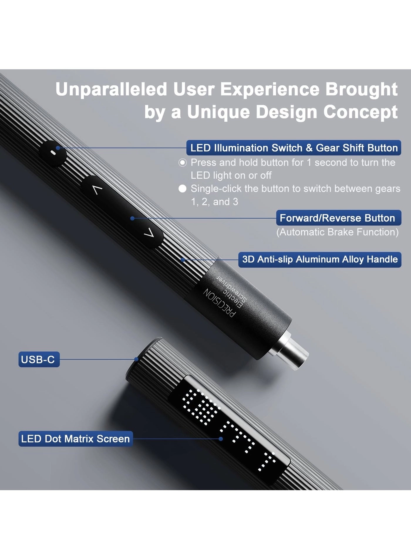 Mini Electric Screwdriver - 400mAh
