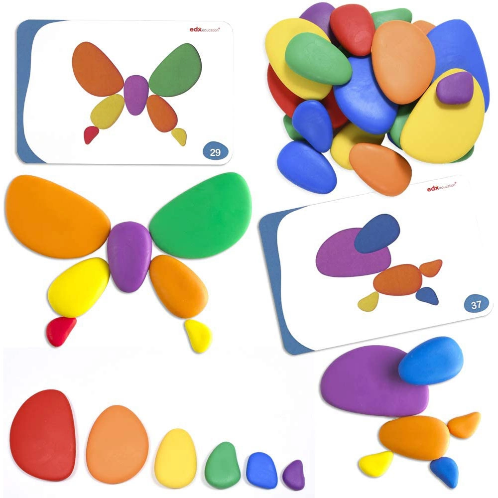 Rainbow Pebbles - Suitable for 3-99 years 36 piece(s)