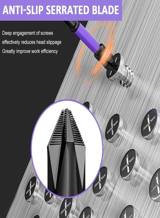 Magnetic Phillips Drill Bits - 6Pcs