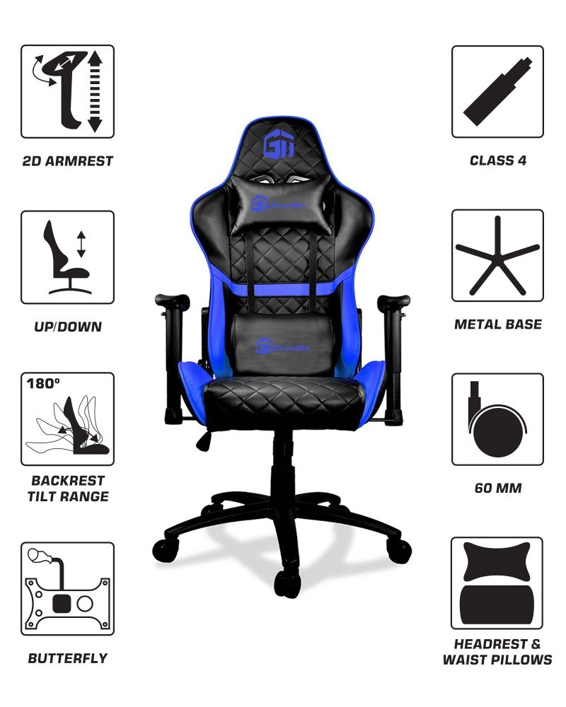 GT-RACER PRO - Blue & Black 150KGS