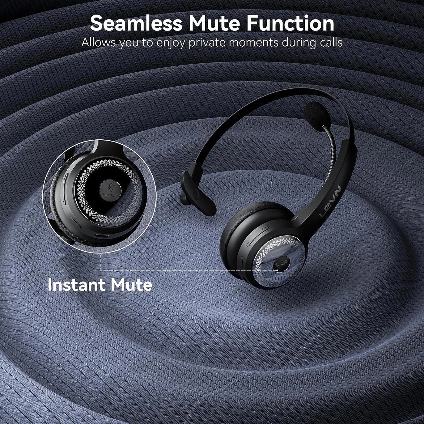 Bluetooth 5.0 Headset Wireless Headset