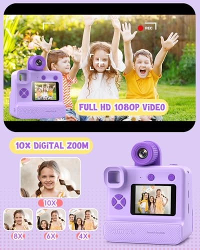 Kids Camera - 24MP 1080P