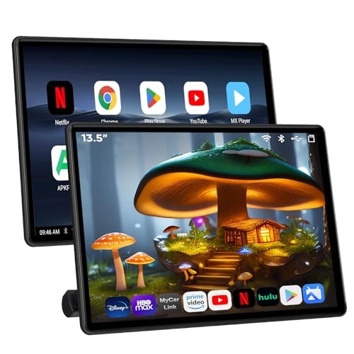 Android 13 Touch Screen Headrest Monitor - 13.5 inch