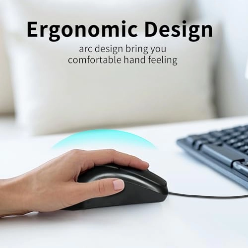 Wired PS2 Mouse - PS/2