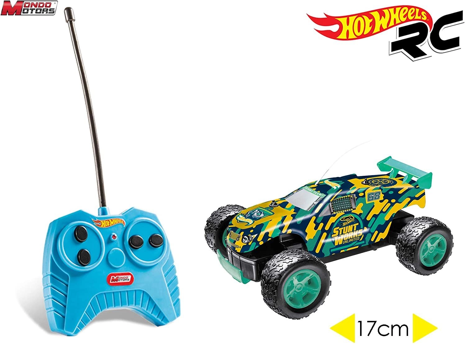 Rc Rock Monster - Remote Control 17.5cm Ages 3+