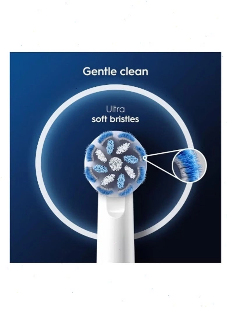 Sensitive Clean - Pack of 8 Extra Soft Bristles