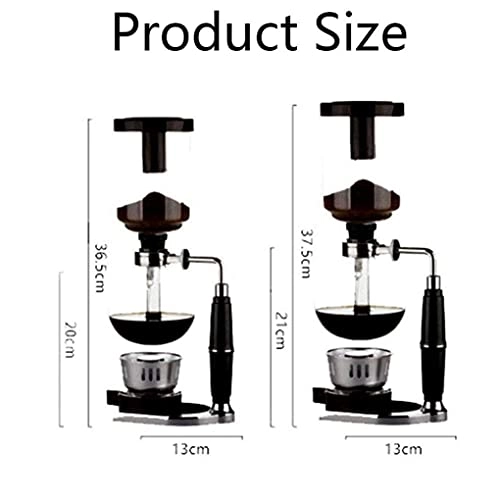 Siphon - Heat-Resistant Glass 3 servings + JB-Tong grinder