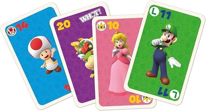 WHOT! Mau Mau Variant - Super Mario - Card Game (German)