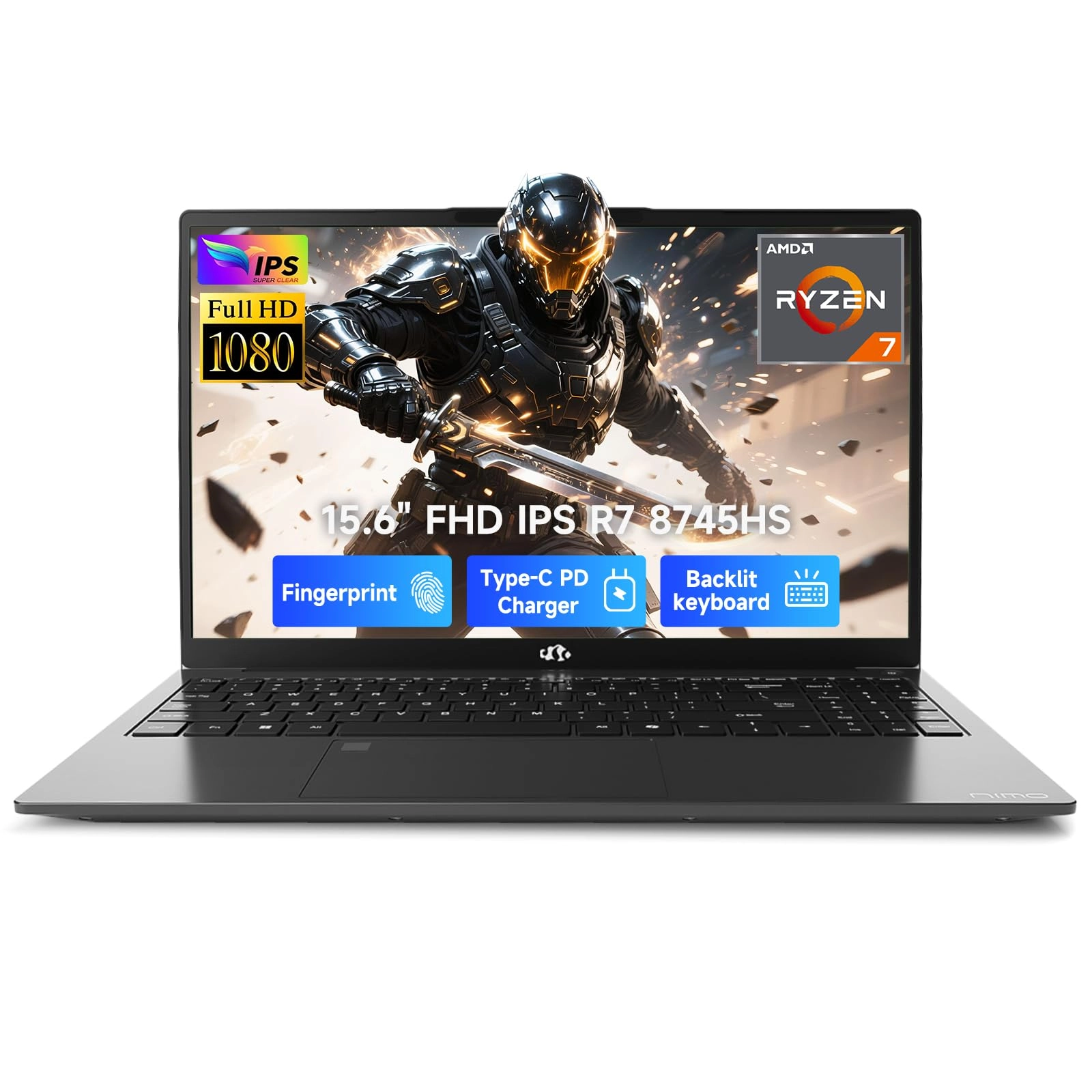 Electronic Nimo S.A. N158 - 15.6'' Ryzen 7 8745HS 16GB DDR5 512GB SSD