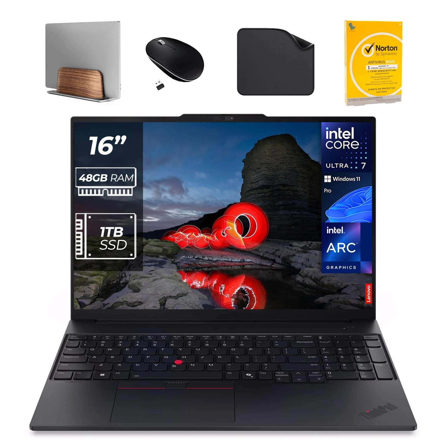 Lenovo ThinkPad E16 Gen 3 - 16'' 1TB 48GB Intel Core Ultra 7