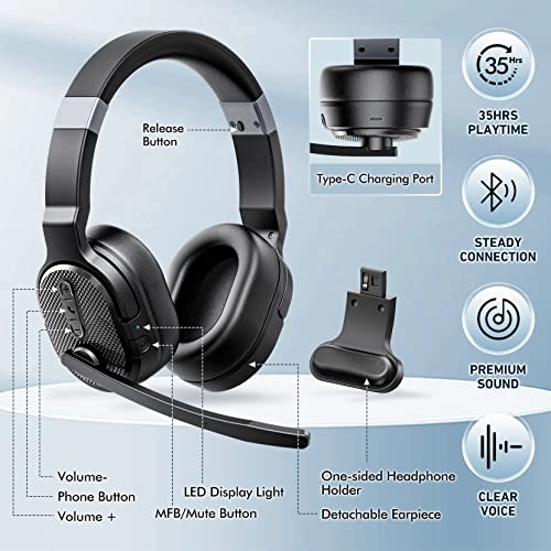 BH654A Wireless Headset