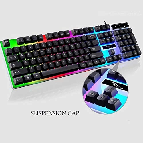 Gaming Keyboard Mouse Set - US Wired/Wireless