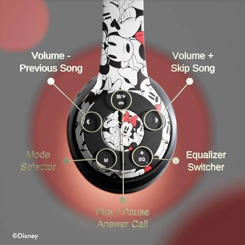 Disney Minnie Mouse Wireless Headphone