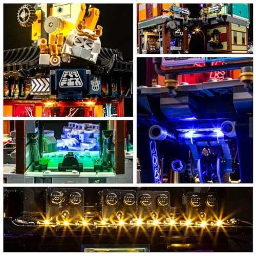 LED Light for LEGO NINJAGO City Workshops 71837