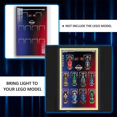 Le*go Speed Champions F1 Display Wall Mount