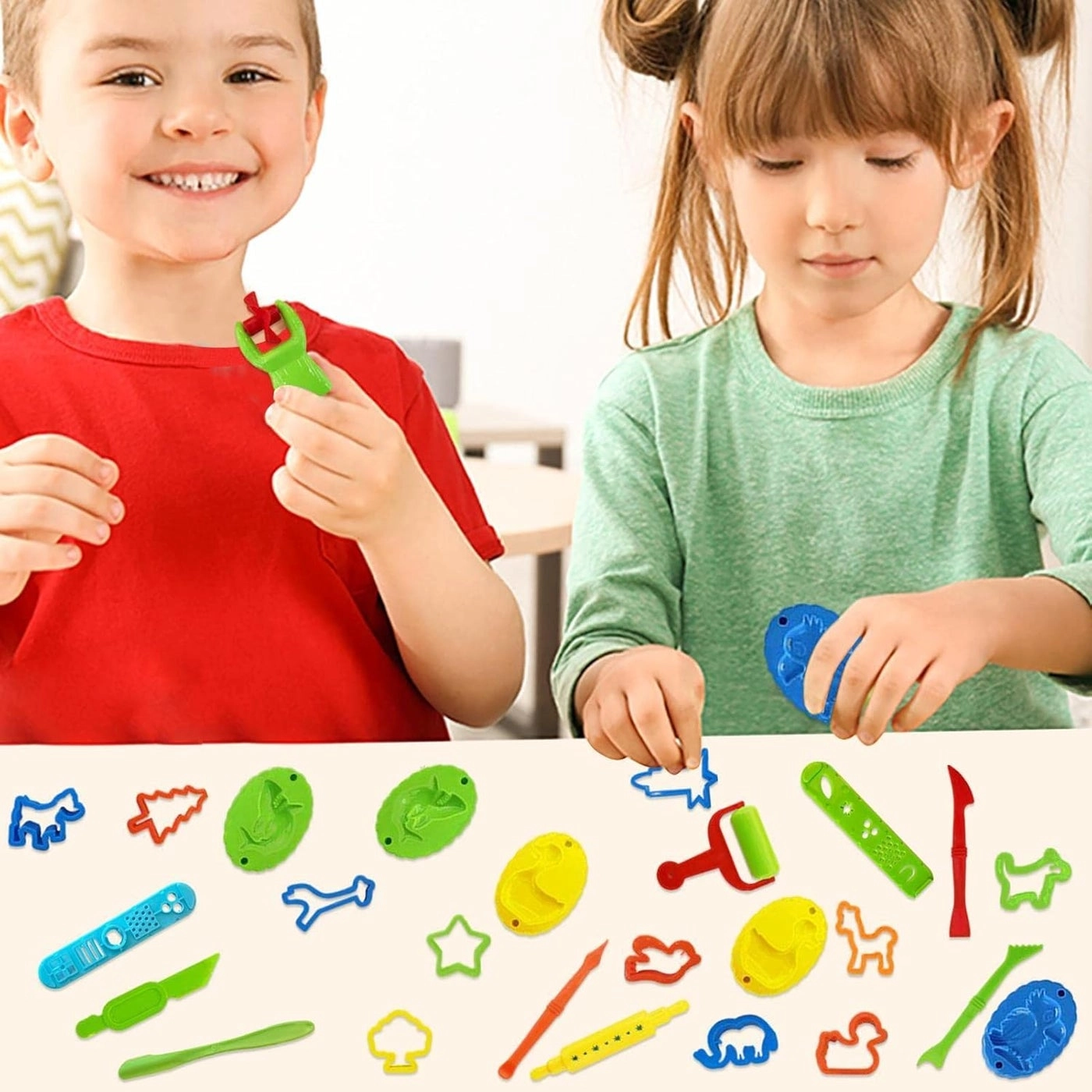 Dough Toy Set - 3+ years 3 pcs