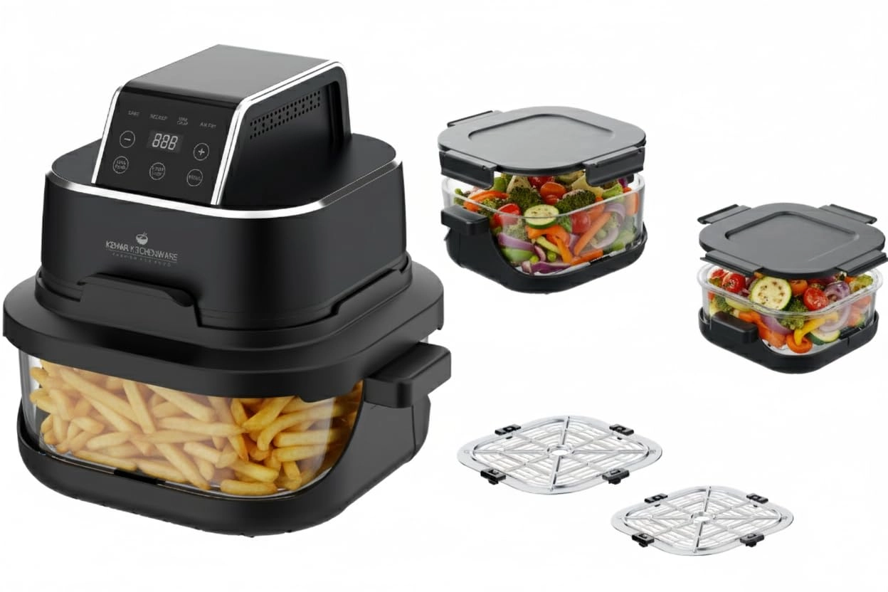 KeMar GmbH Heißluftfritteuse Glas KHF-400