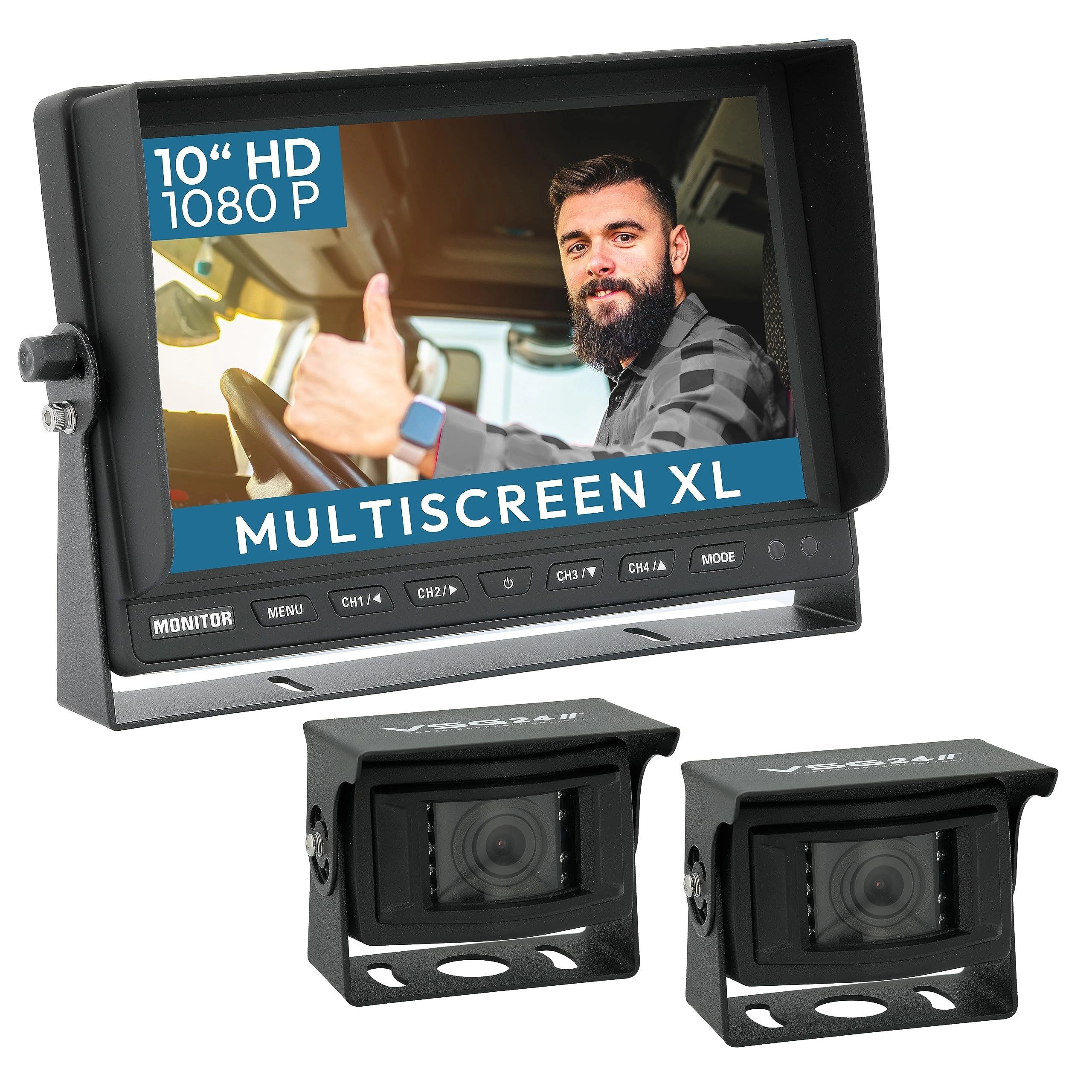 VSG24 24 Reversing Camera - Night vision cable plug-in system 1080P