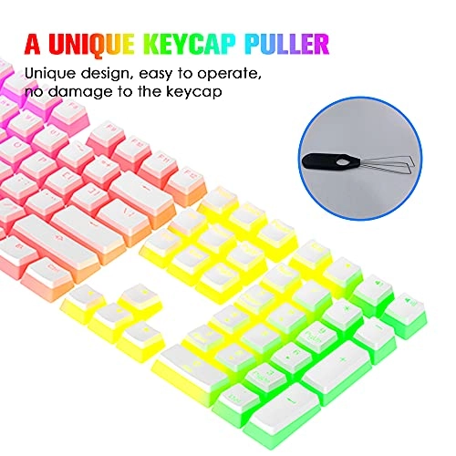 Pudding Keycaps - US