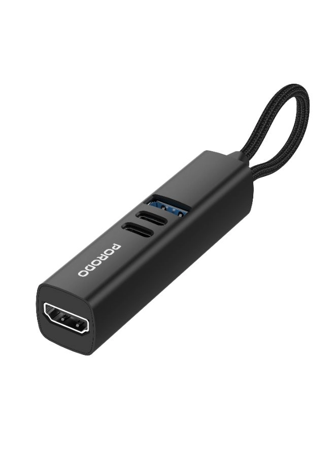 7-in-1 USB-C Hub - 4K@30Hz 100W PD