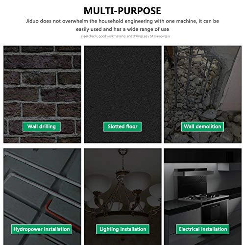 3 in 1 Electric Hammer Drill - Cordless 25+3 N.m 10mm