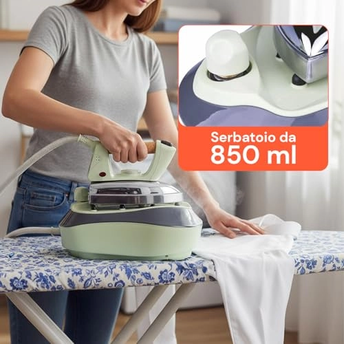 Steam Iron with Kettle - 3.5 bar 850 ml
