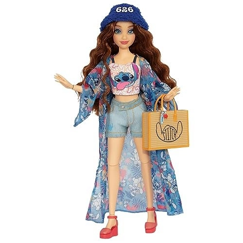Stitch Fashion Dolls - 11.5" Red Hair Two Complete Mix-and-Match Outfits