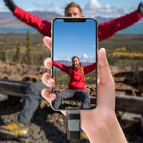 USB 3.0 Flash Drive - USB/Lightning/Type C 64GB