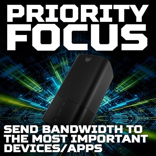 Predator Connect X5 - 4700 Mbps Wi-Fi 6 (802.11ax)