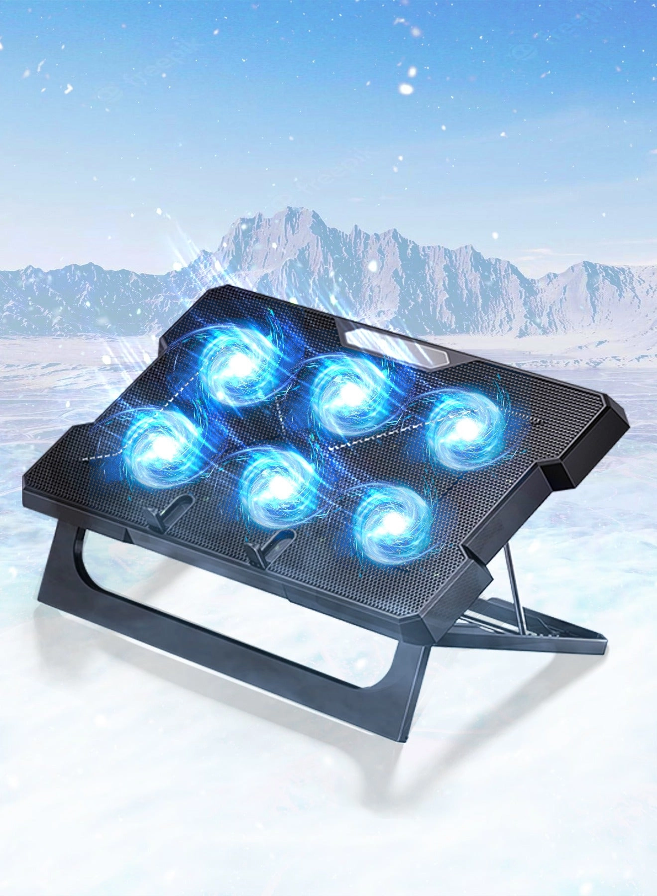 LOOPITYS laptop cooling pad - 6 fans 18 inch