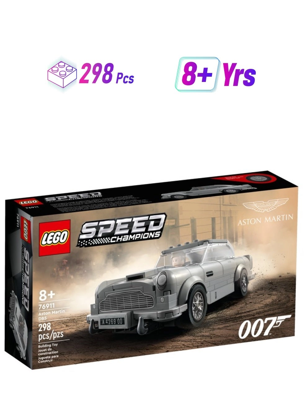 James Bond Speed Champions 007 Aston Martin DB5 (76911)