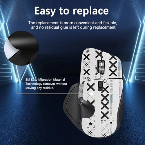 Mouse Grip Tape for MX Master 4 - White