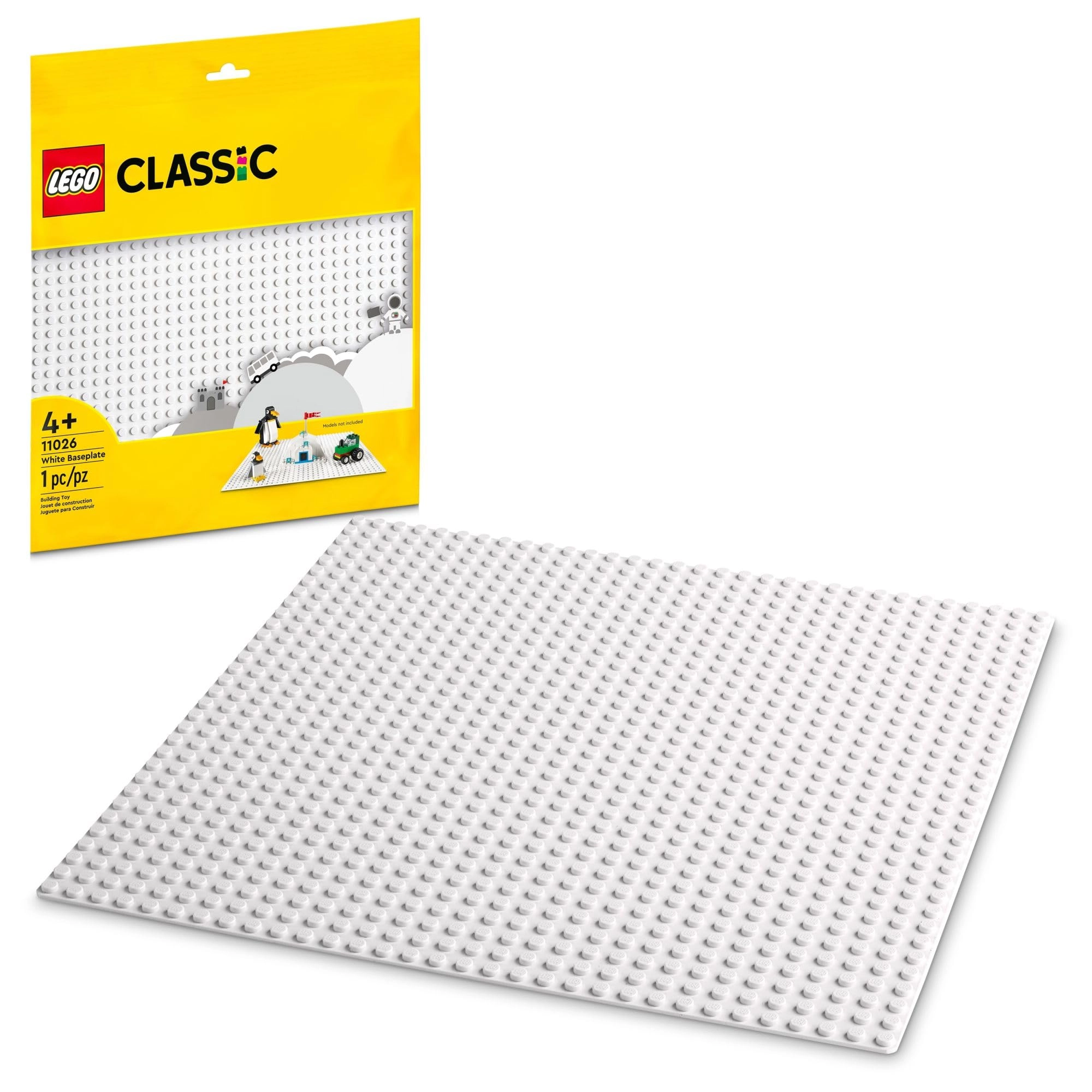Classic White Baseplate (11026) - 32x32-stud White