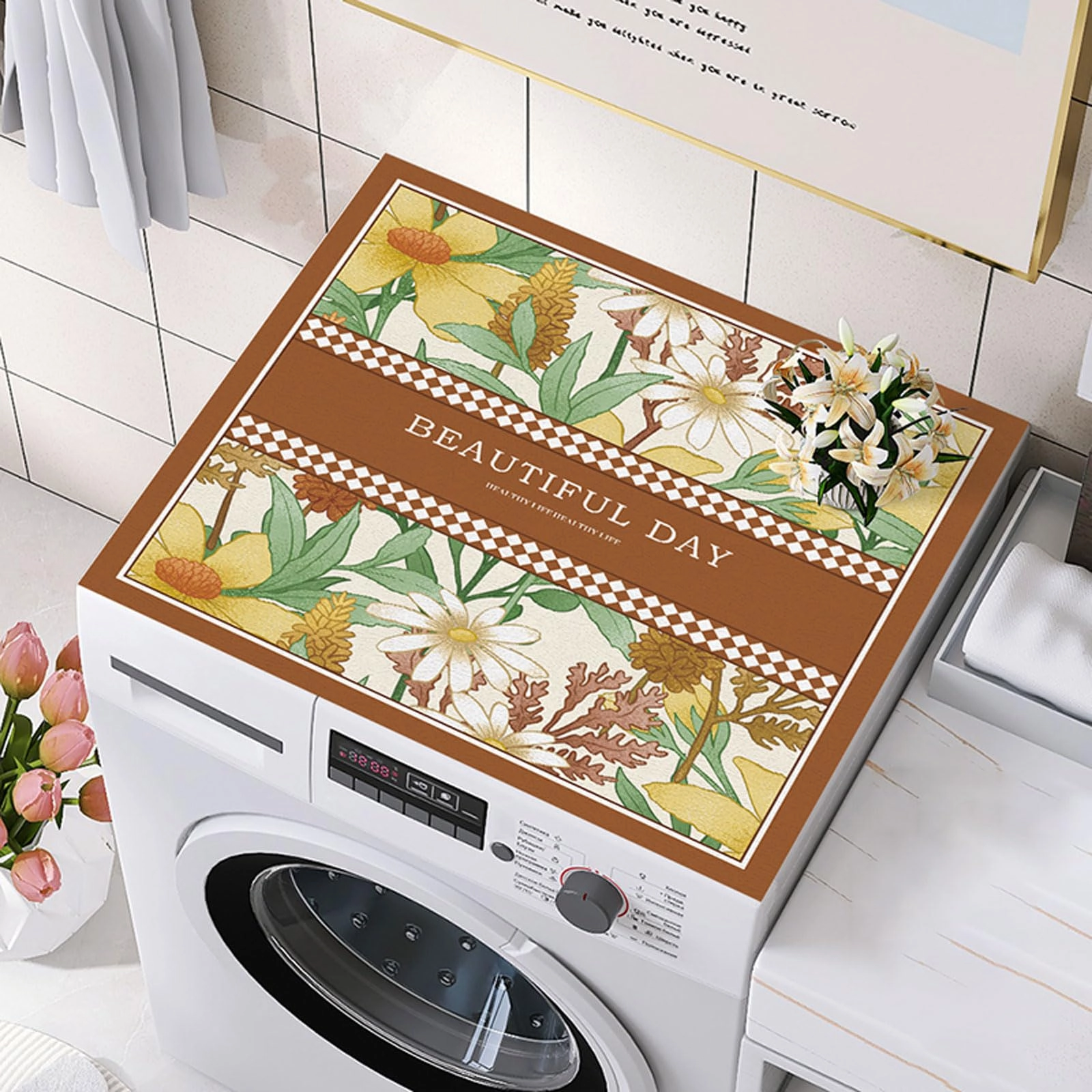 Washing Machine Dust Cover Mat