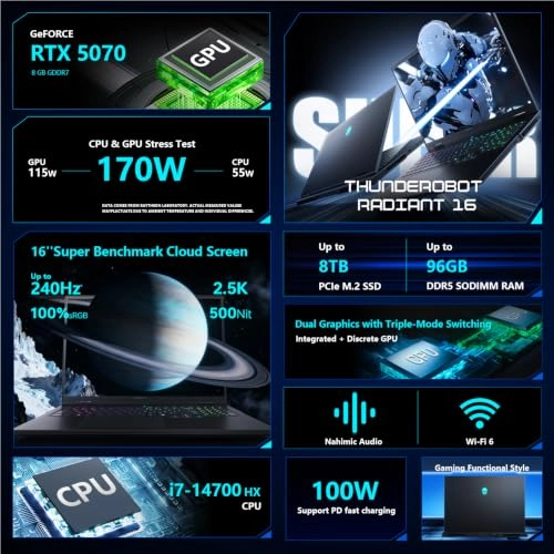 Storm 17 - 17.3'' Core i7-13620H 32GB DDR5 1TB SSD