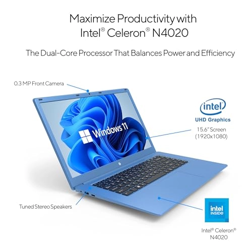 CLT2156BL - 15.6'' Celeron N4020 4GB DDR4 64GB SSD