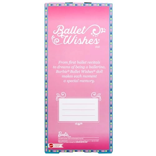 Barbie Signature Ballet Wishes Doll - Multicolour