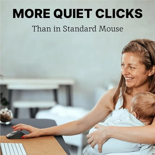 Silent Wireless Mouse i440 - USB