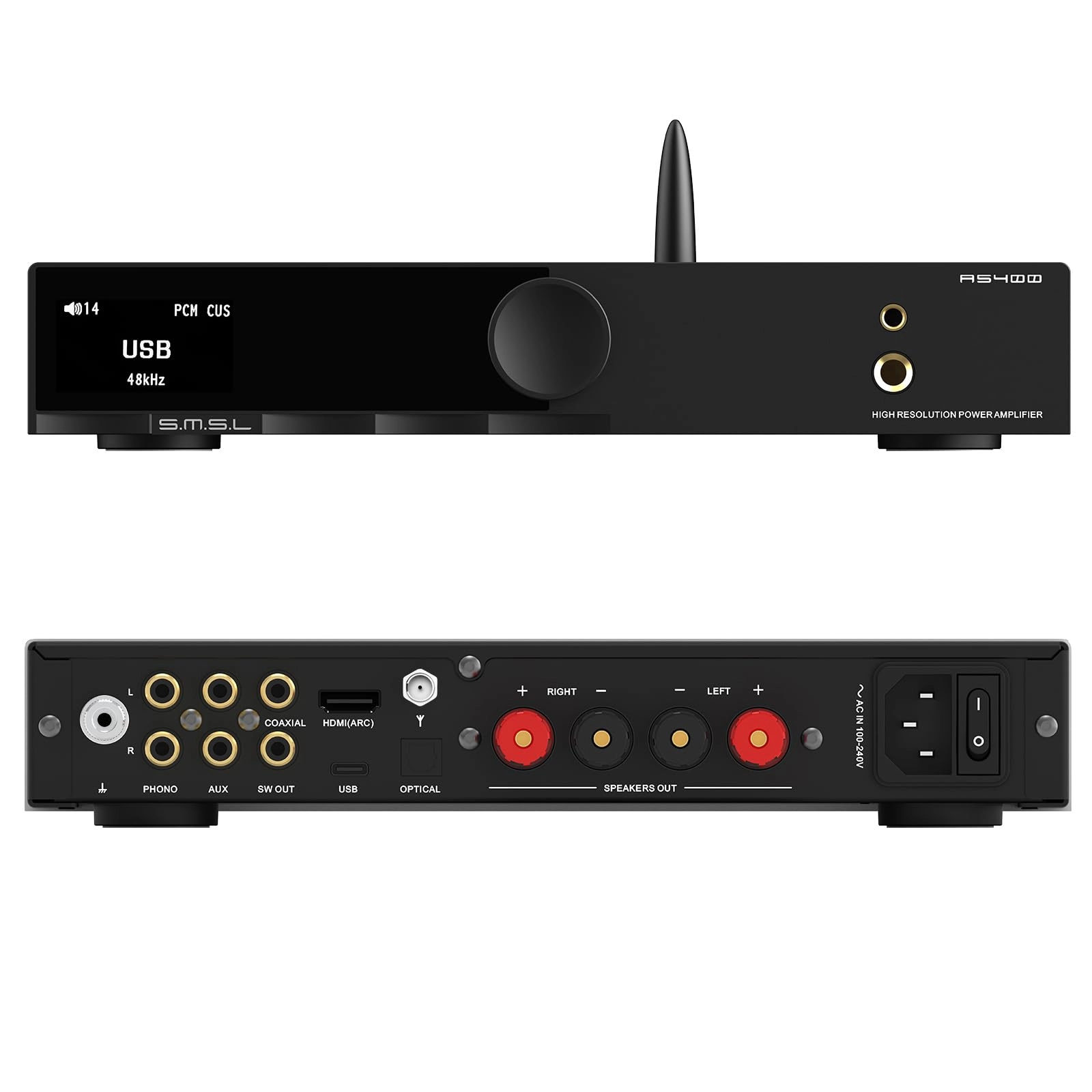 SMSL AS400 - 2.1 Channel 165Wx2
