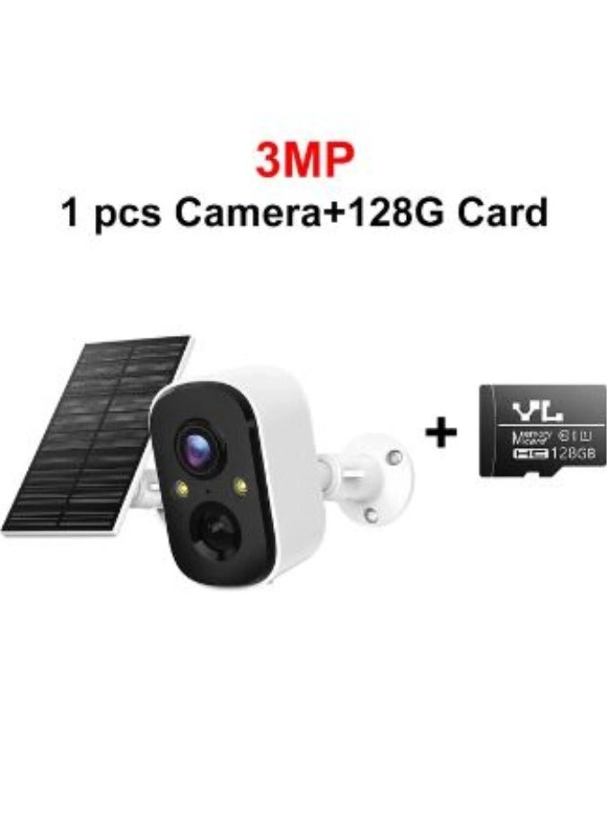 Solar Outdoor Security Camera 1080P