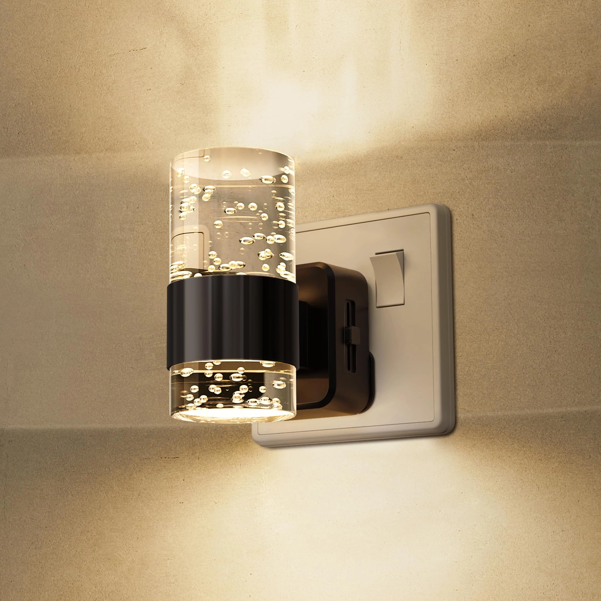 GK Lighting Night Light - Plug-in 0-100LM Warm White
