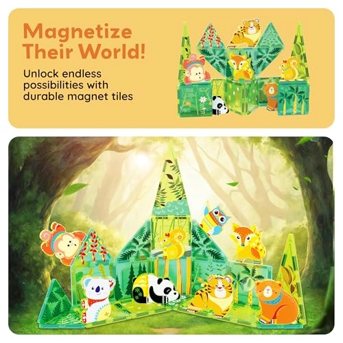 Forest Animal Action Figures - Forest 8pcs