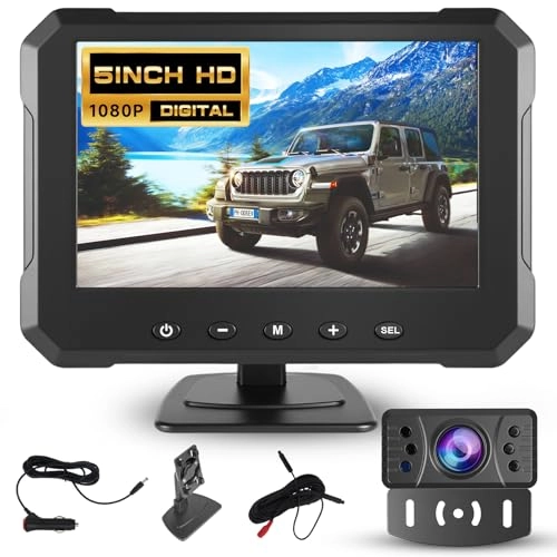 Digital Rear View Camera Monitor - Night Vision HDMI 1080p